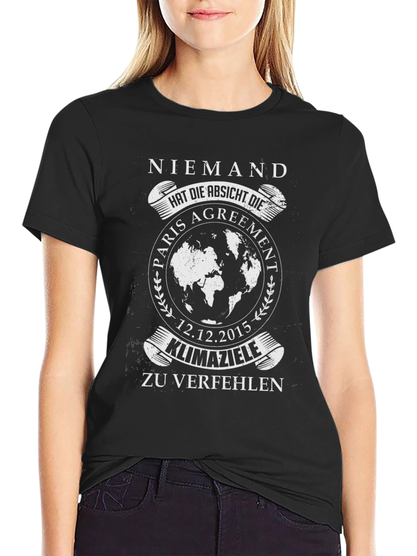 Niemand Climate Agreement Graphic T-Shirt
