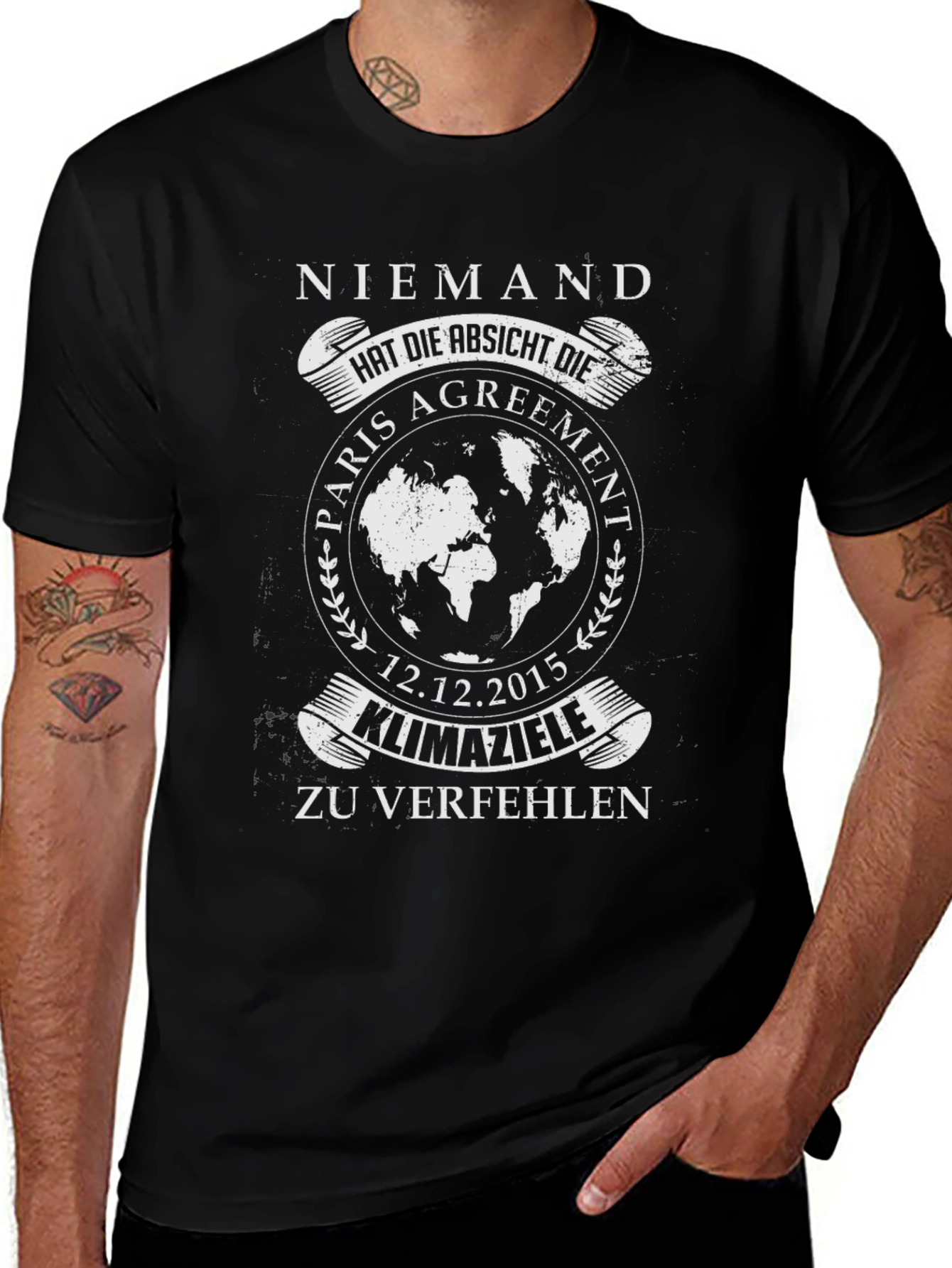 Niemand Climate Agreement Graphic T-Shirt