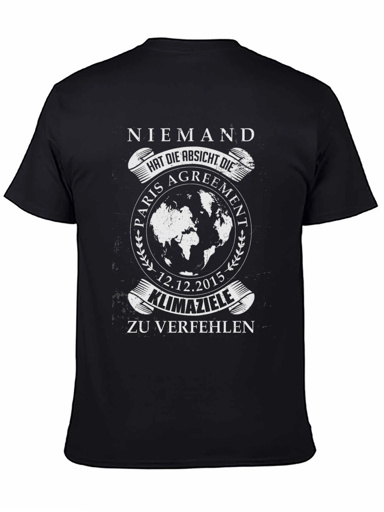 Niemand Climate Agreement Graphic T-Shirt