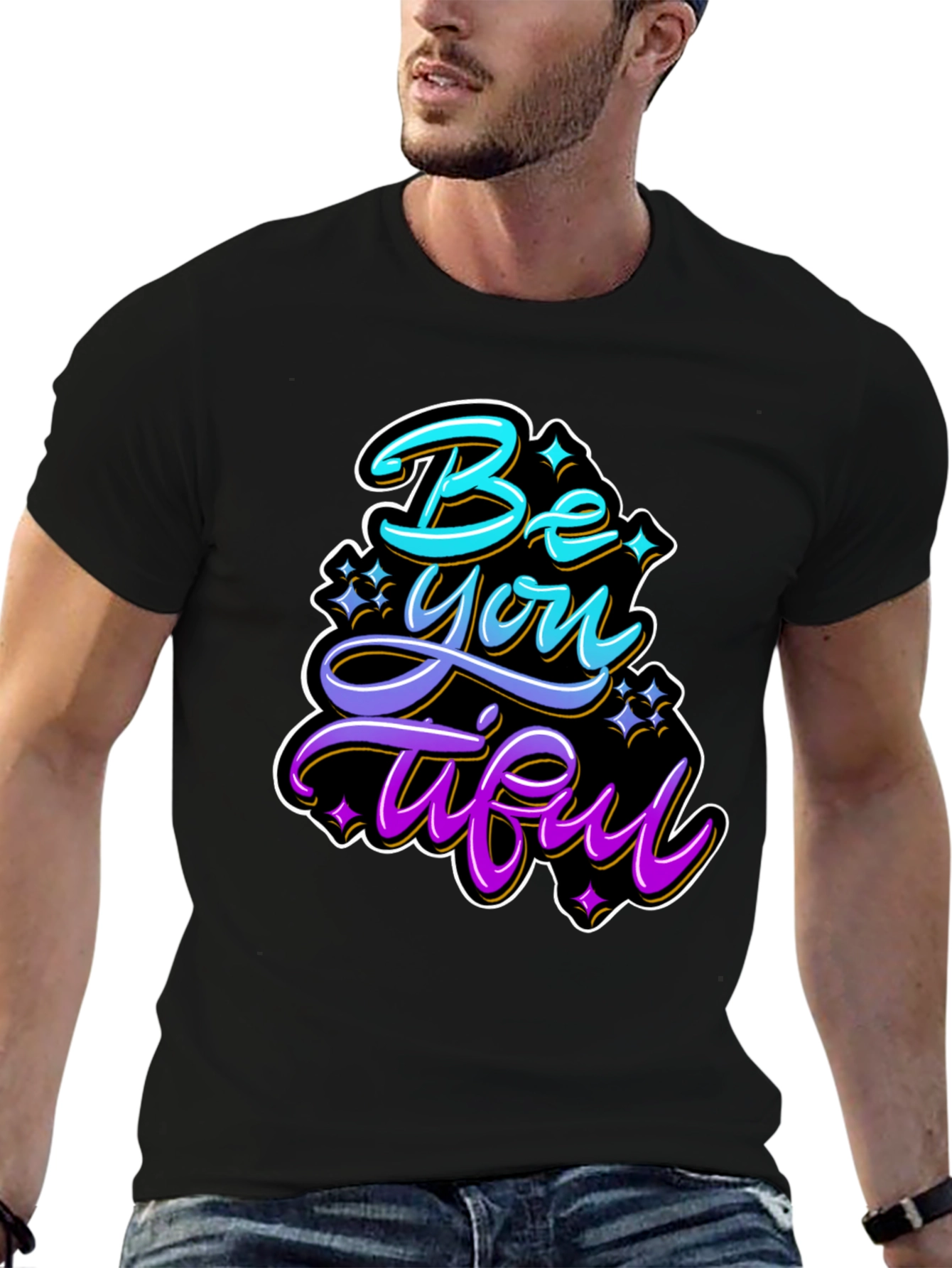 Be You Tiful Black T-Shirt