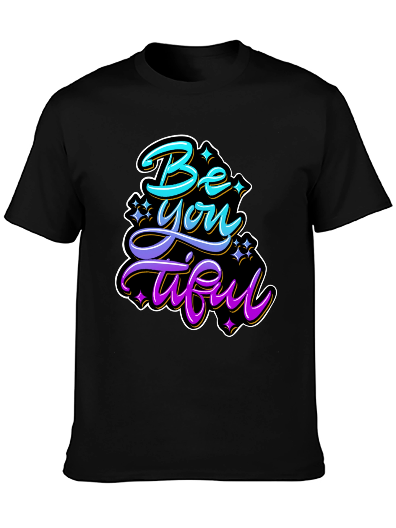 Be You Tiful Black T-Shirt