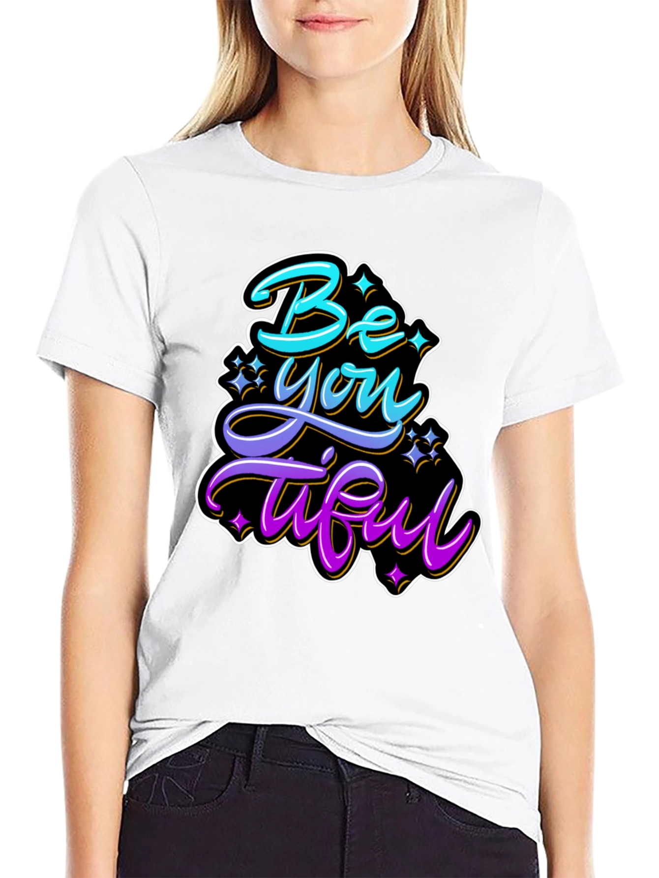 Be You Tiful Black T-Shirt