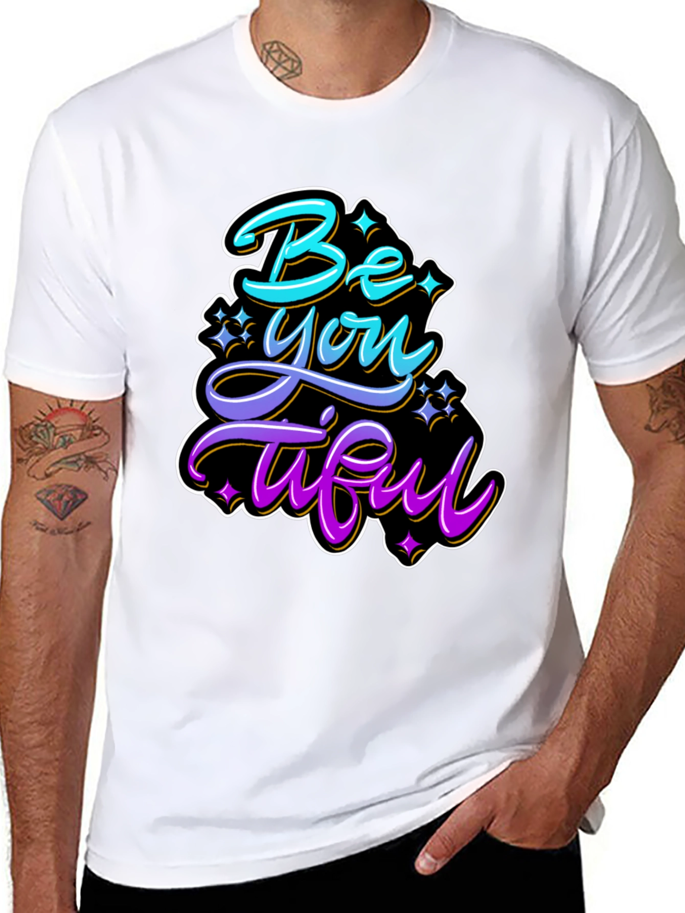Be You Tiful Black T-Shirt