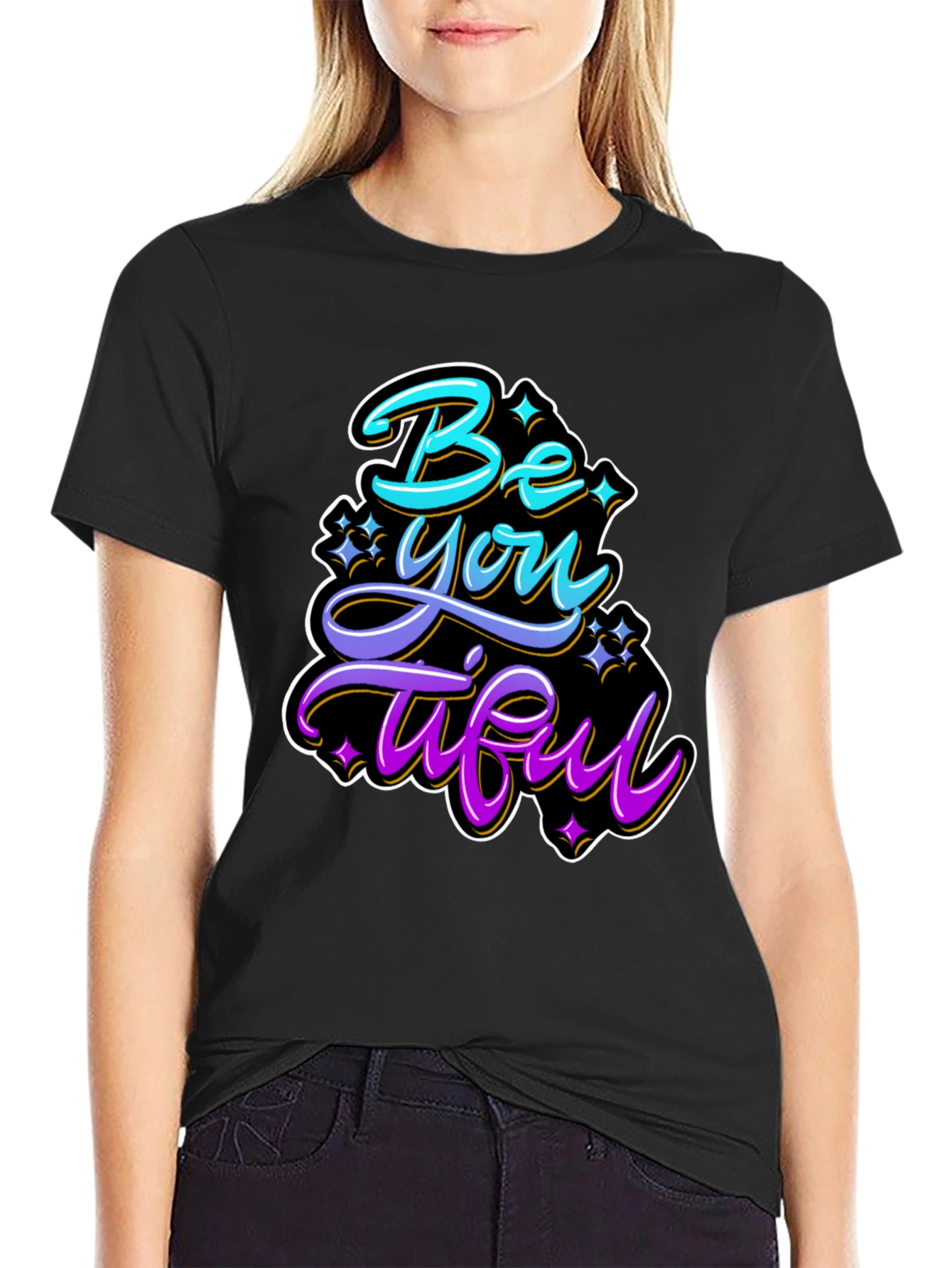 Be You Tiful Black T-Shirt