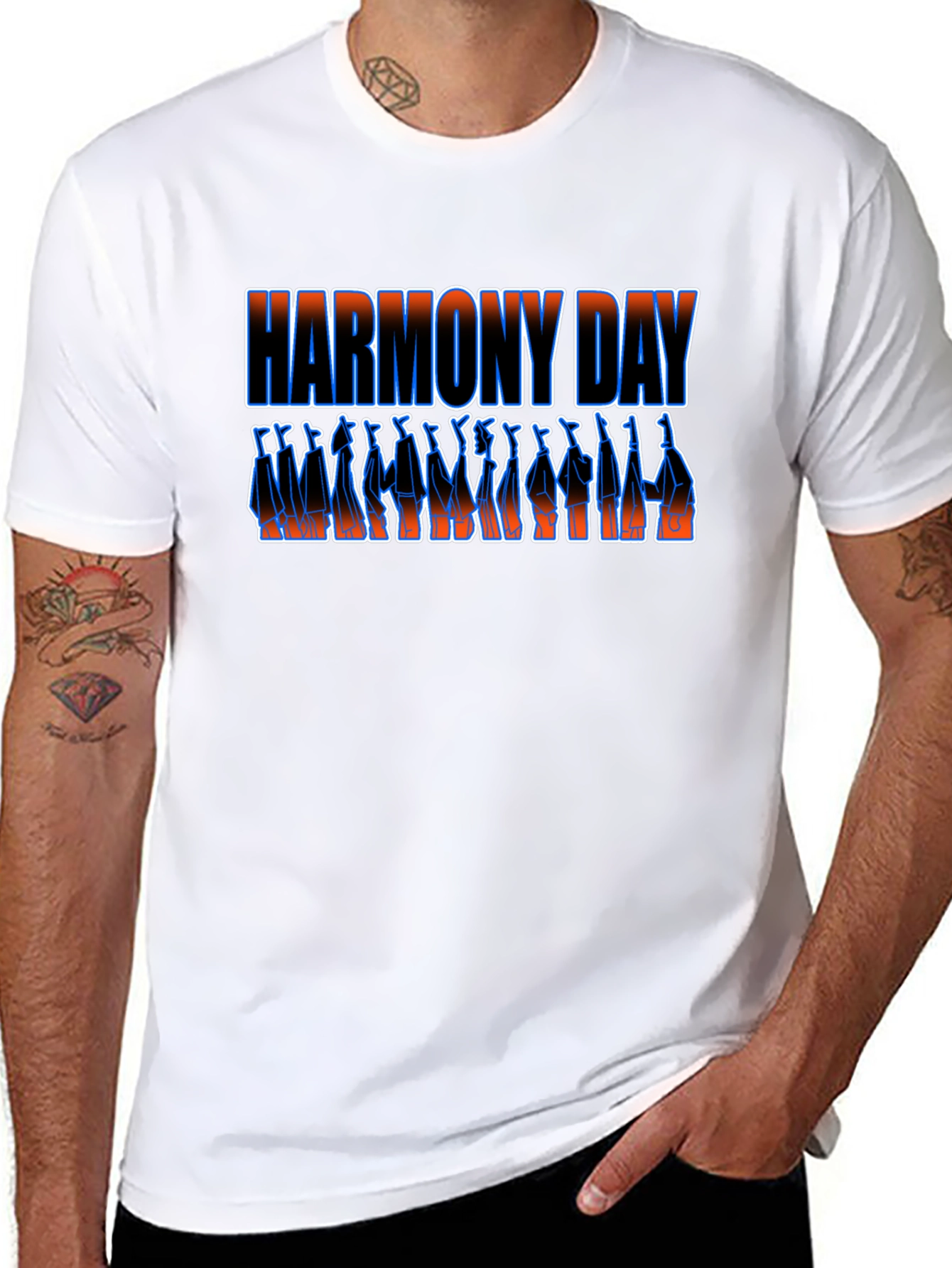Harmony Day Graphic T-Shirt