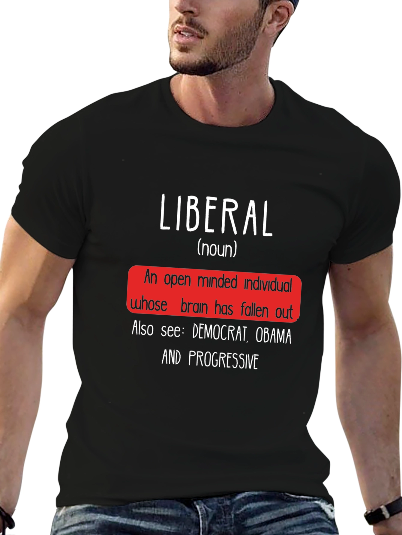 Liberal Definition T-Shirt - Open Minded Humor