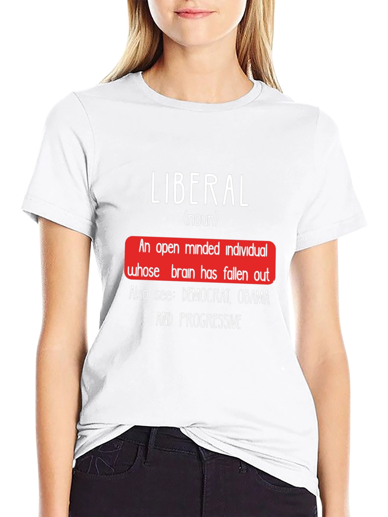 Liberal Definition T-Shirt - Open Minded Humor