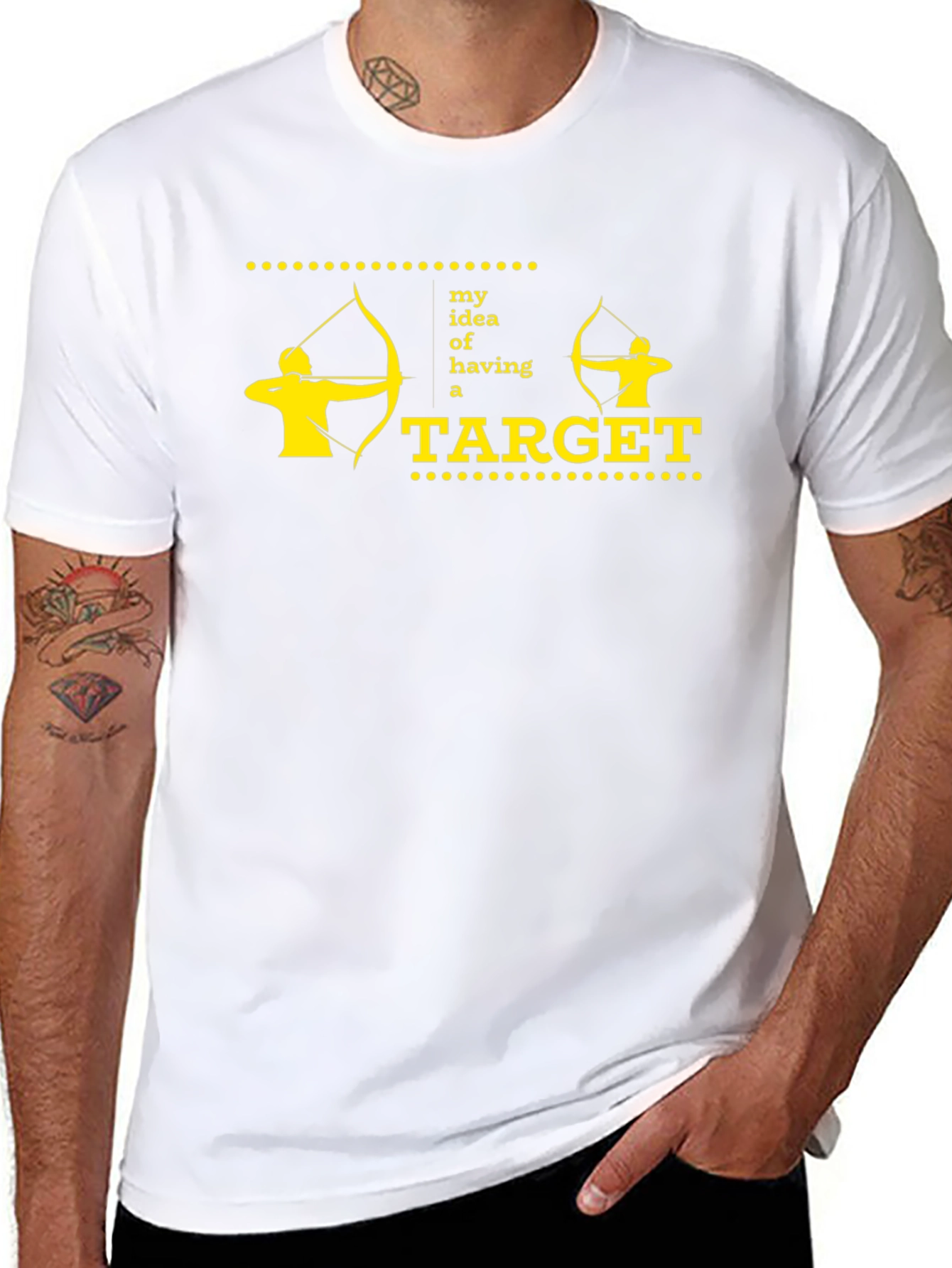 Archery Target Graphic T-Shirt