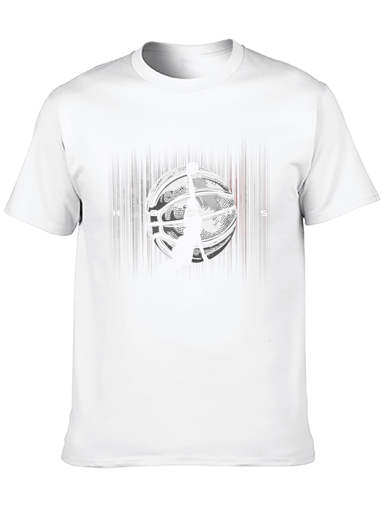 Hoops Graphic Tee - Black Basketball T-Shirt