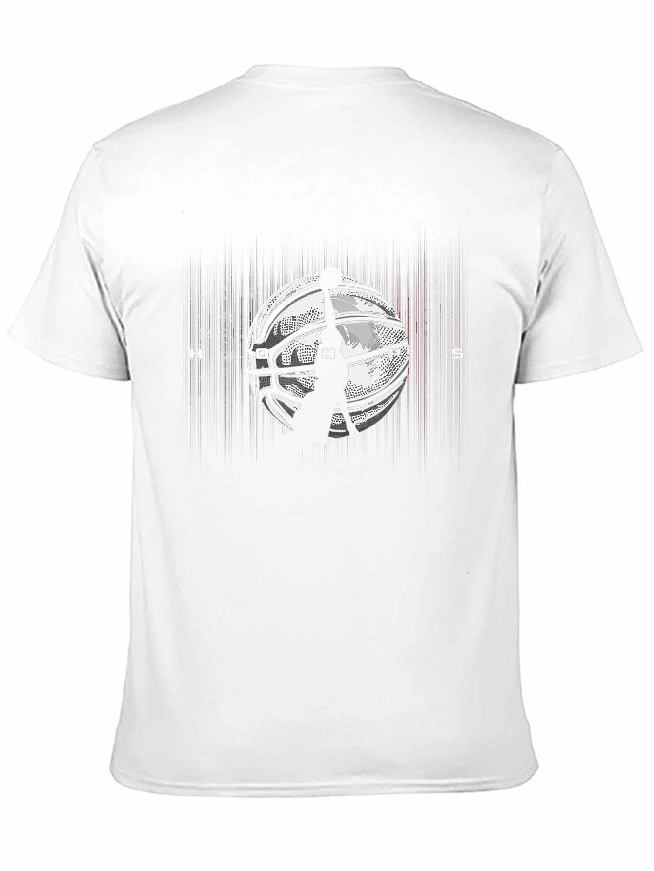 Hoops Graphic Tee - Black Basketball T-Shirt