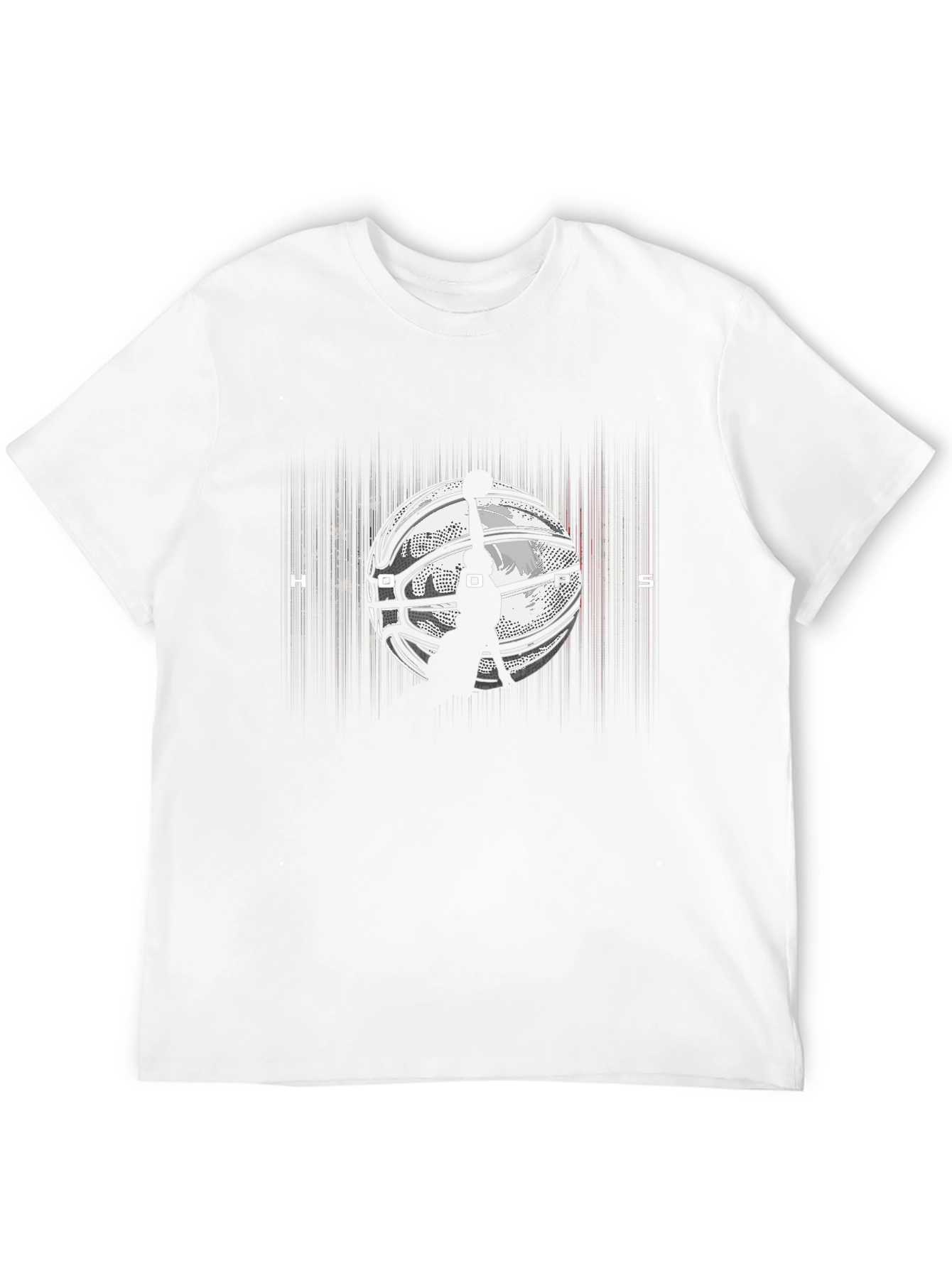 Hoops Graphic Tee - Black Basketball T-Shirt