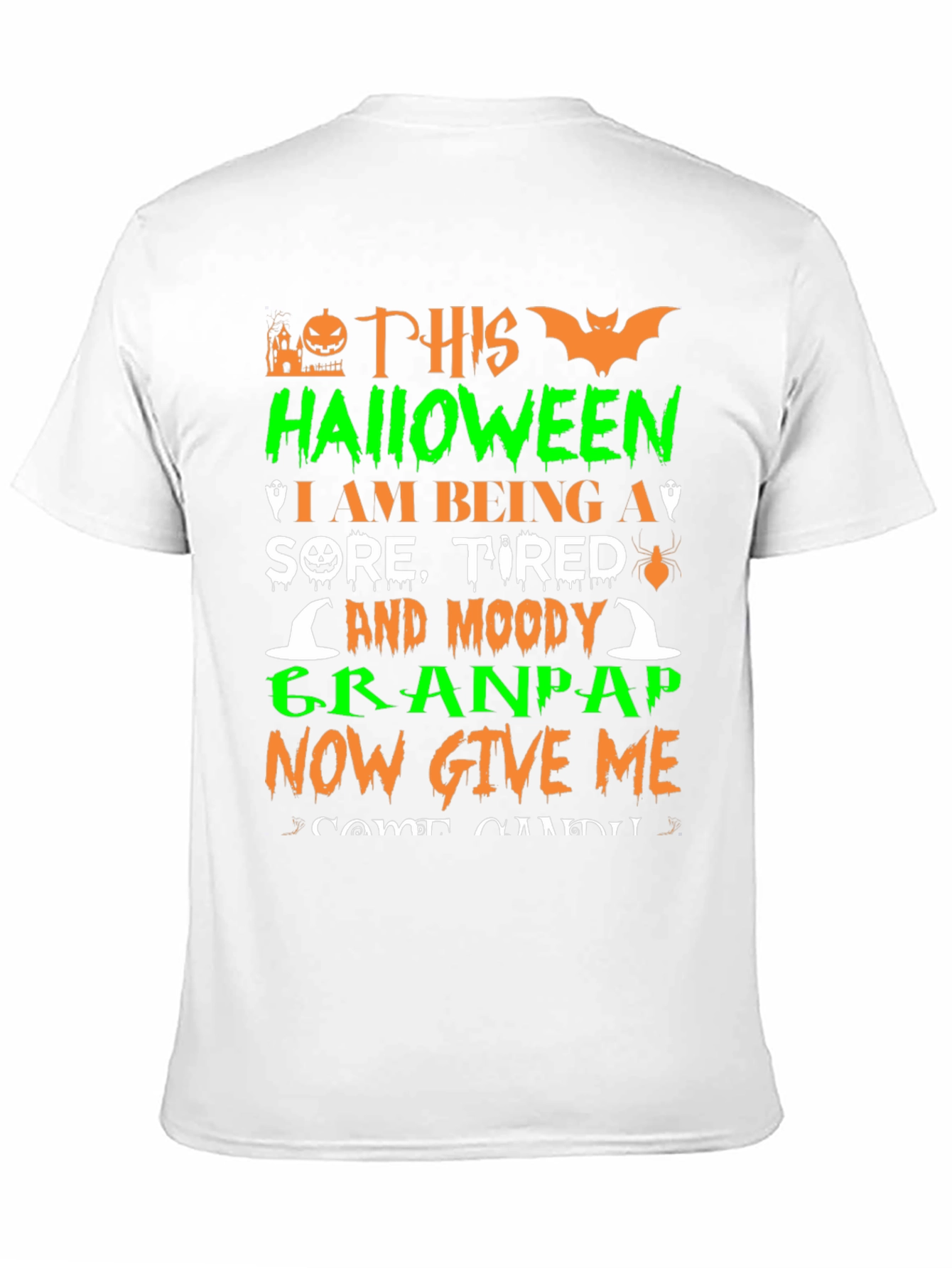 Funny Halloween Grandpap T-Shirt