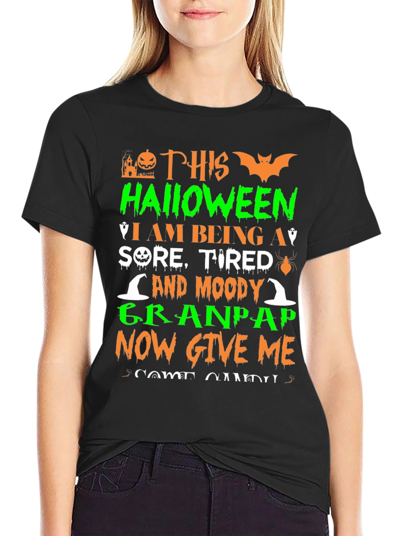 Funny Halloween Grandpap T-Shirt