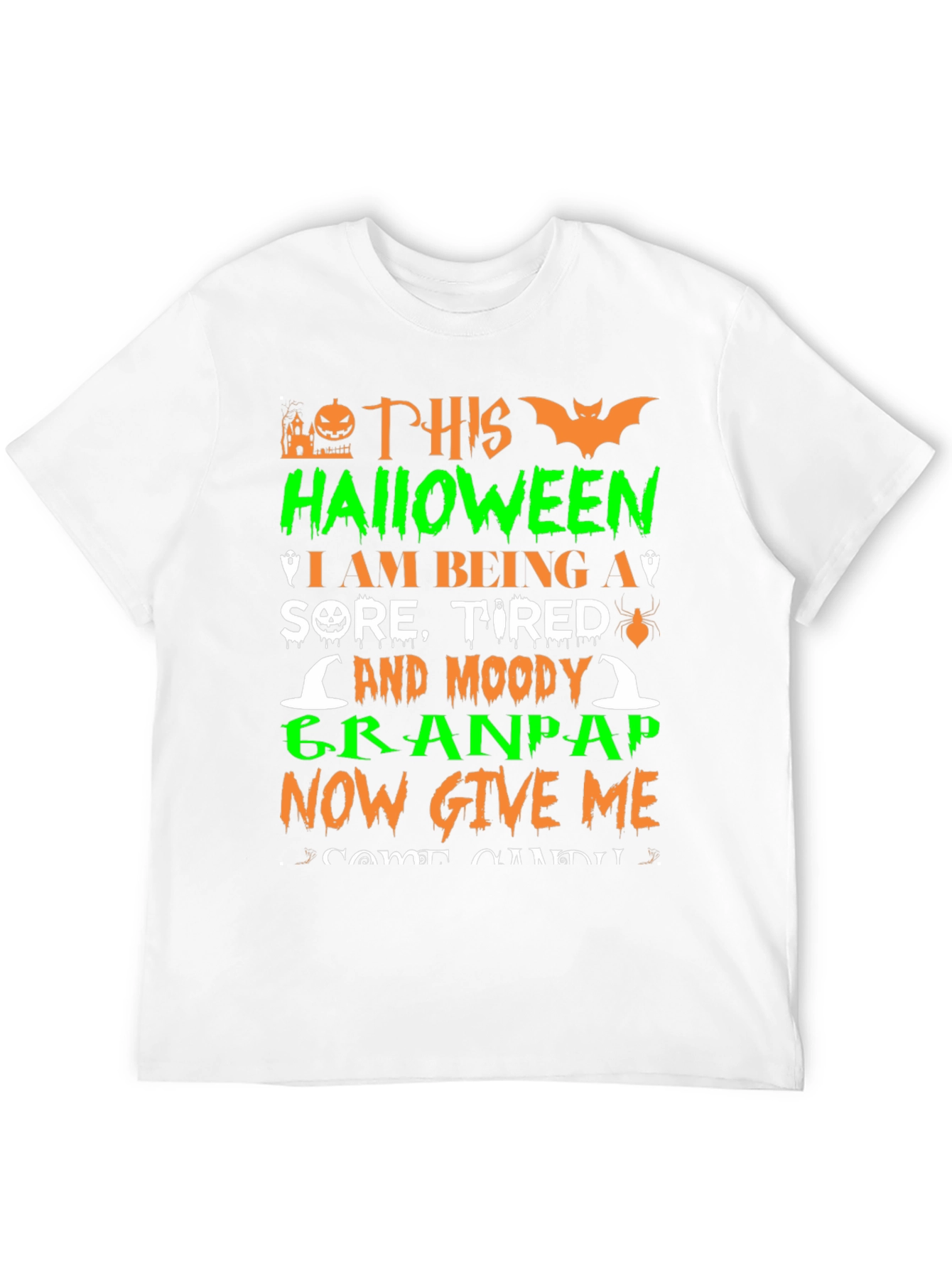 Funny Halloween Grandpap T-Shirt