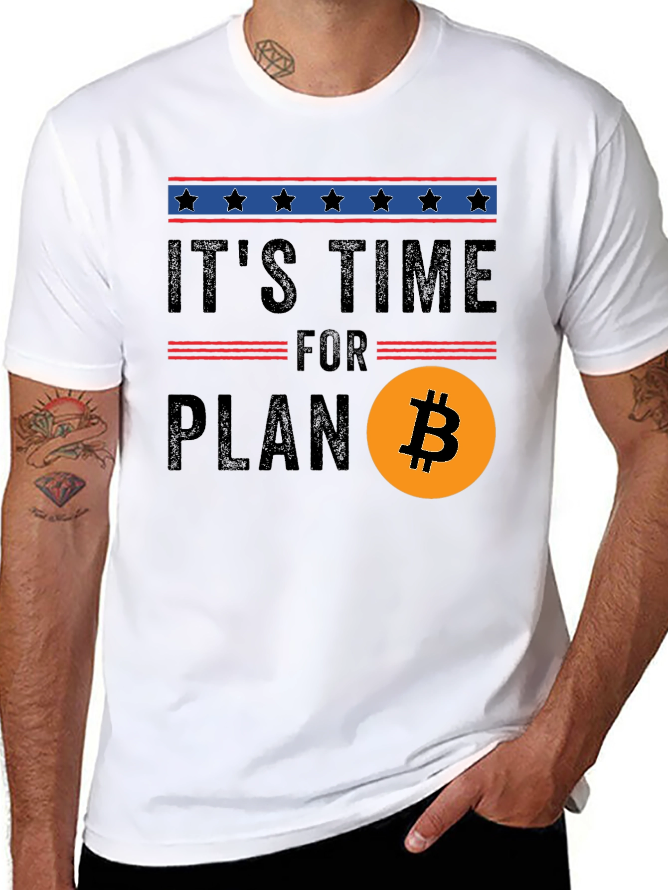 Its Time for Plan B Bitcoin Crypto T-Shirt
