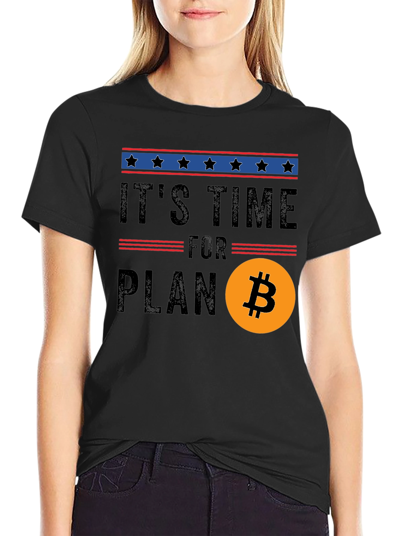 Its Time for Plan B Bitcoin Crypto T-Shirt