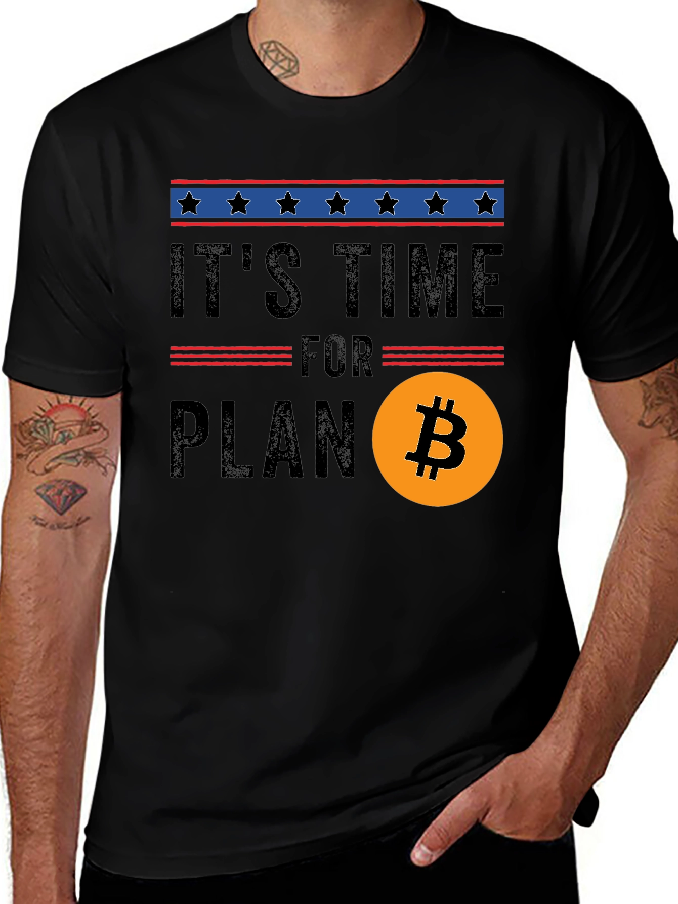 Its Time for Plan B Bitcoin Crypto T-Shirt