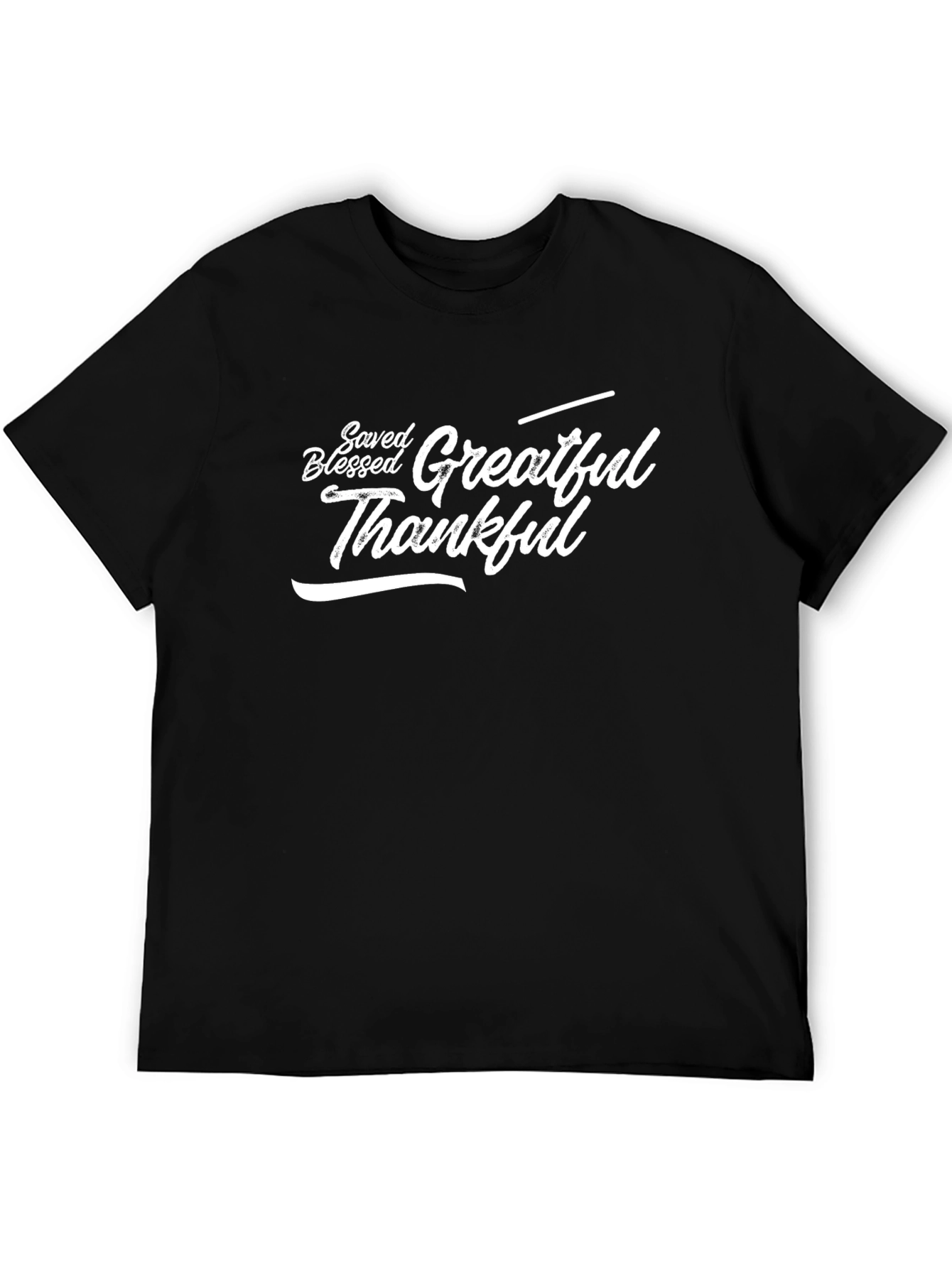 Saved Blessed Grateful Thankful T-Shirt