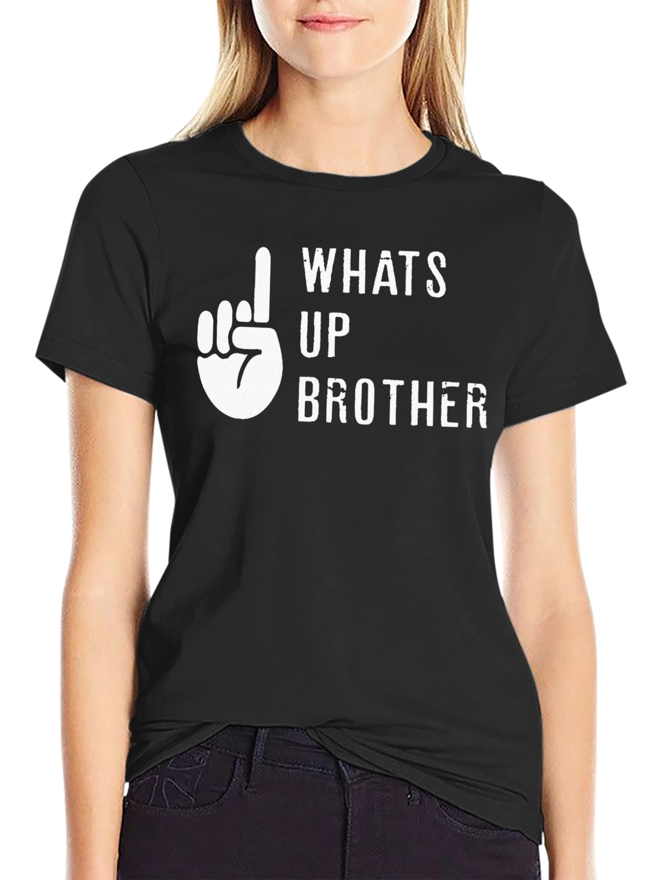 Whats Up Brother Graphic T-Shirt