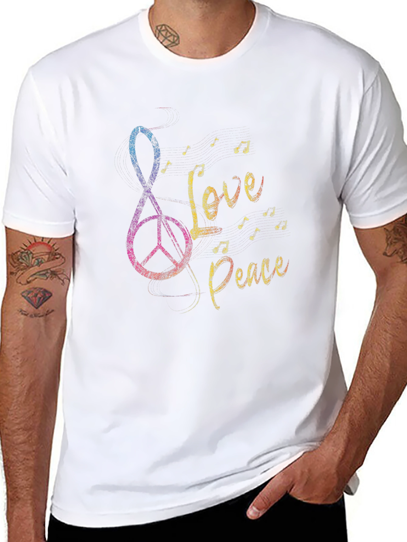 Love and Peace Graphic Tee