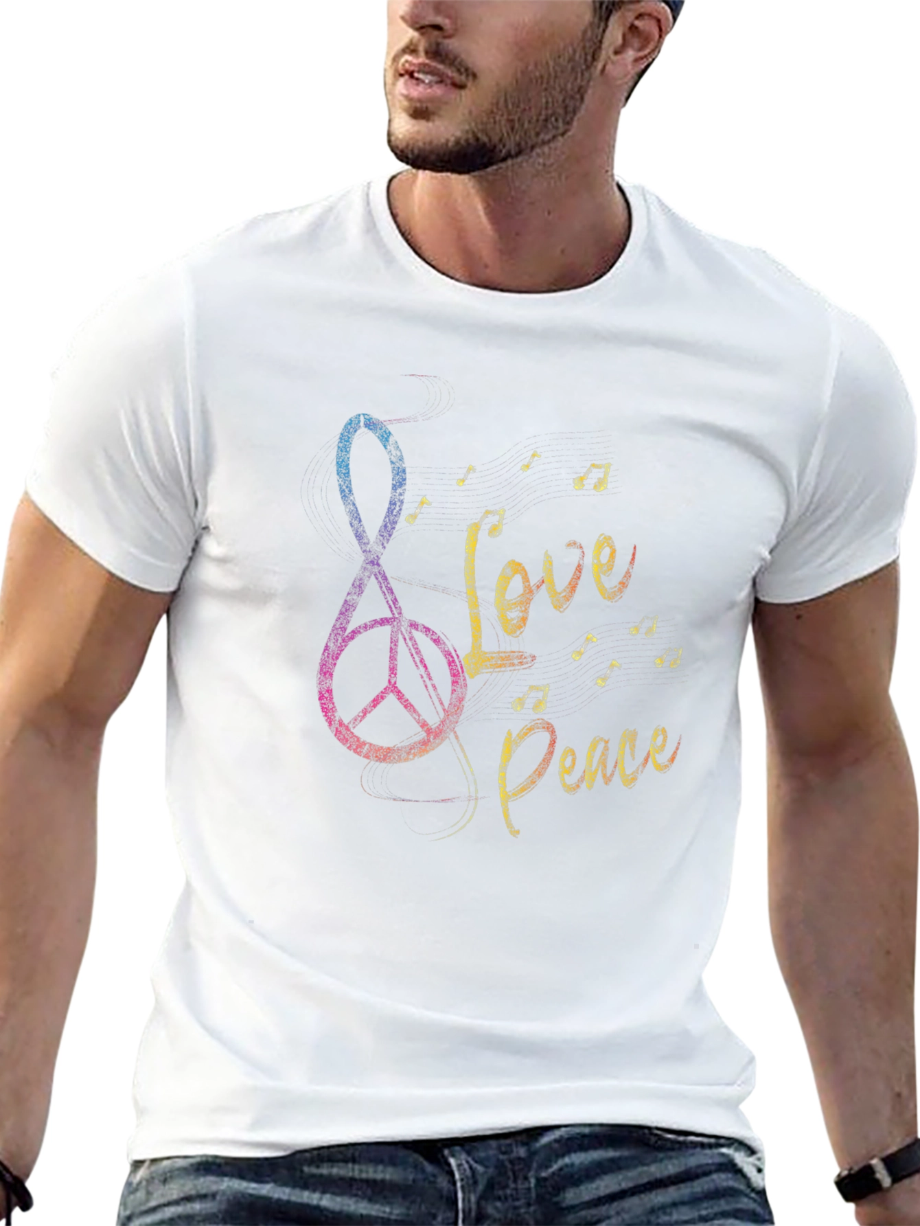 Love and Peace Graphic Tee