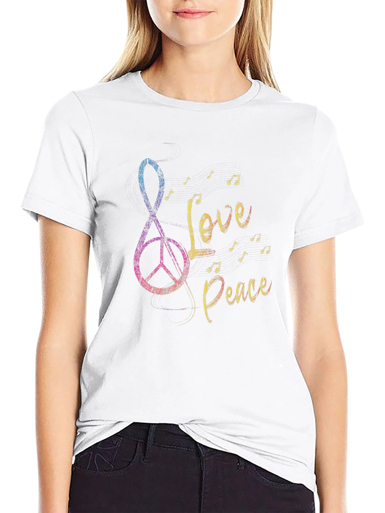 Love and Peace Graphic Tee
