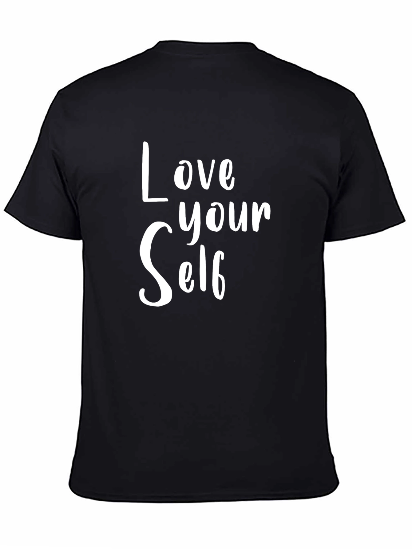 Love Yourself Graphic Tee - Trendy Slogan T-Shirt