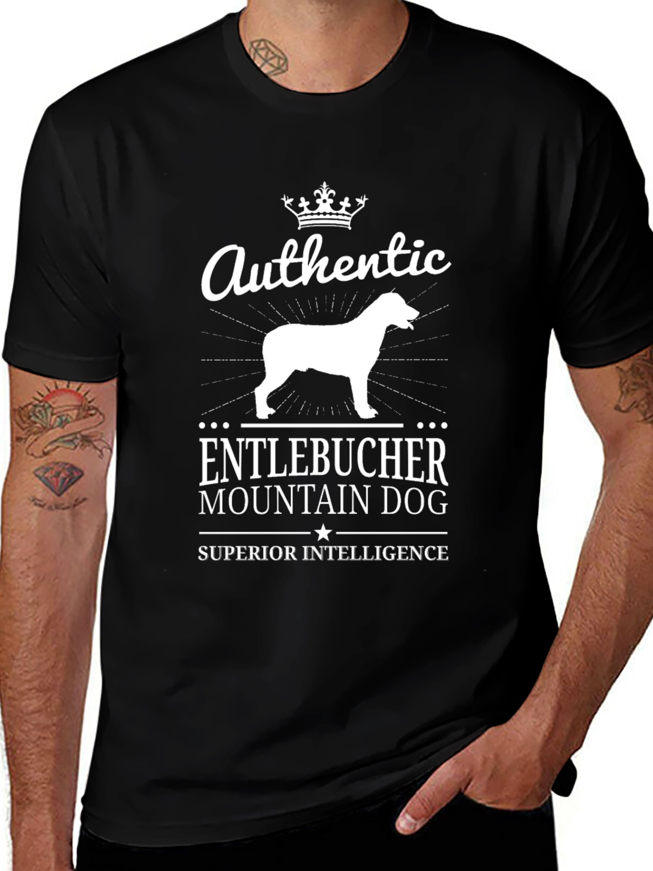 Authentic Entlebucher Mountain Dog T-Shirt