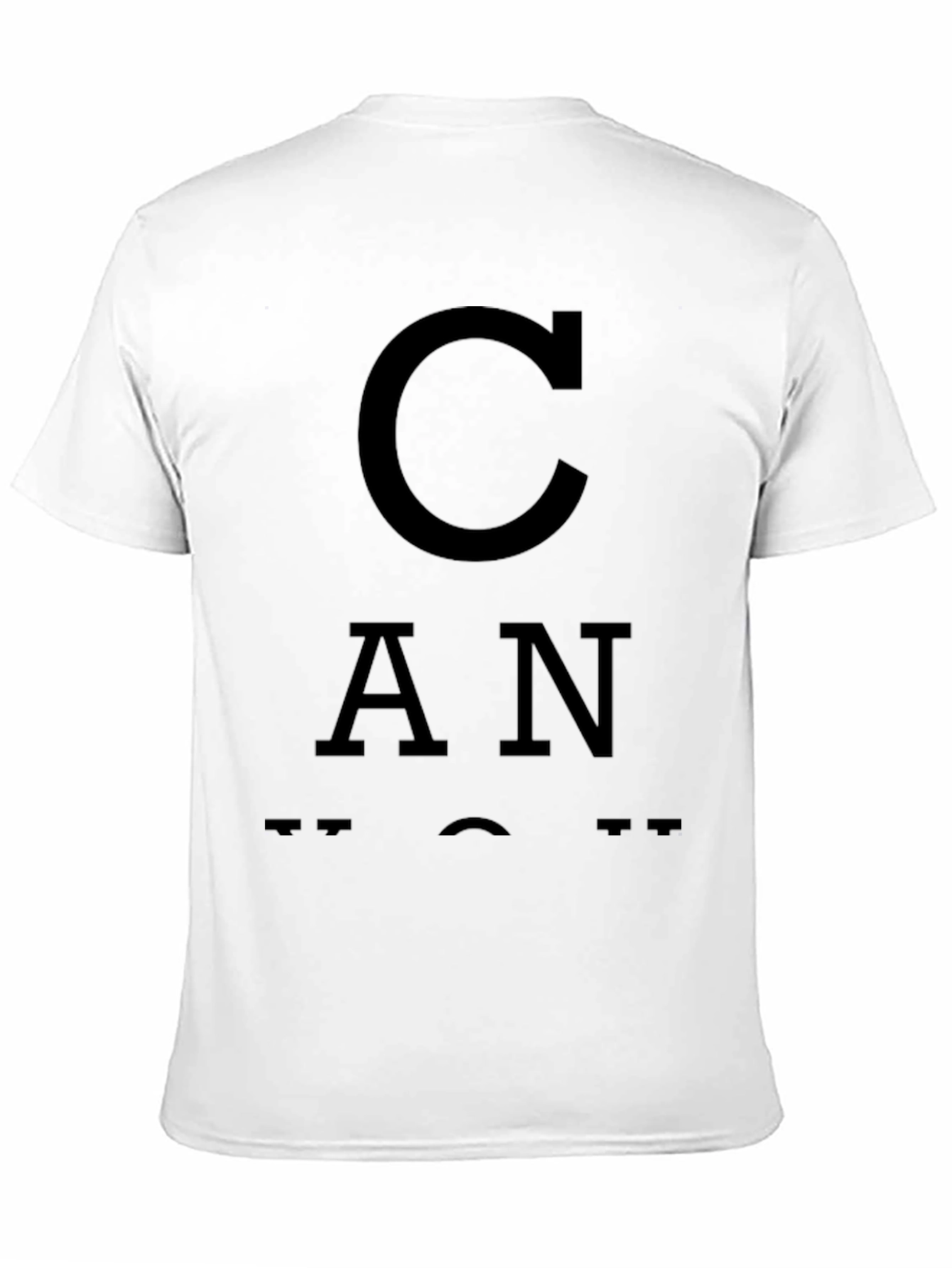 Novelty Eye Test T-Shirt