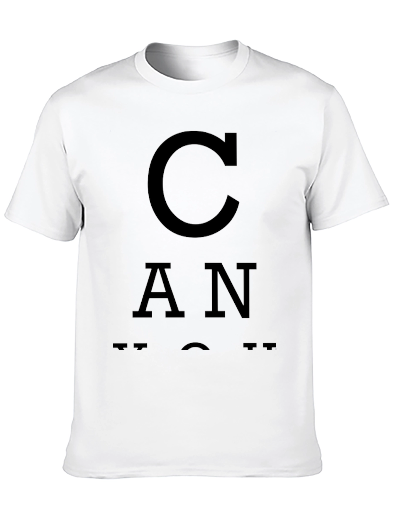 Novelty Eye Test T-Shirt