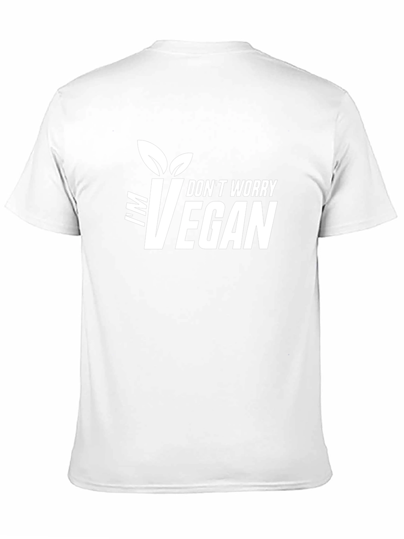 Im Vegan Graphic Tee - Black T-Shirt