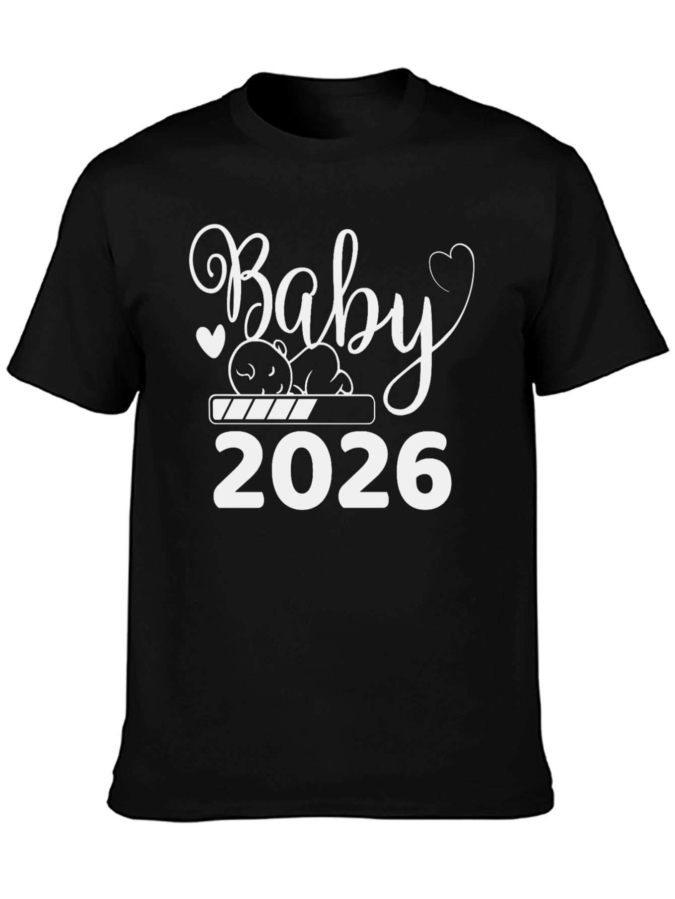 Baby 2026 Loading T-Shirt New Baby Announcement