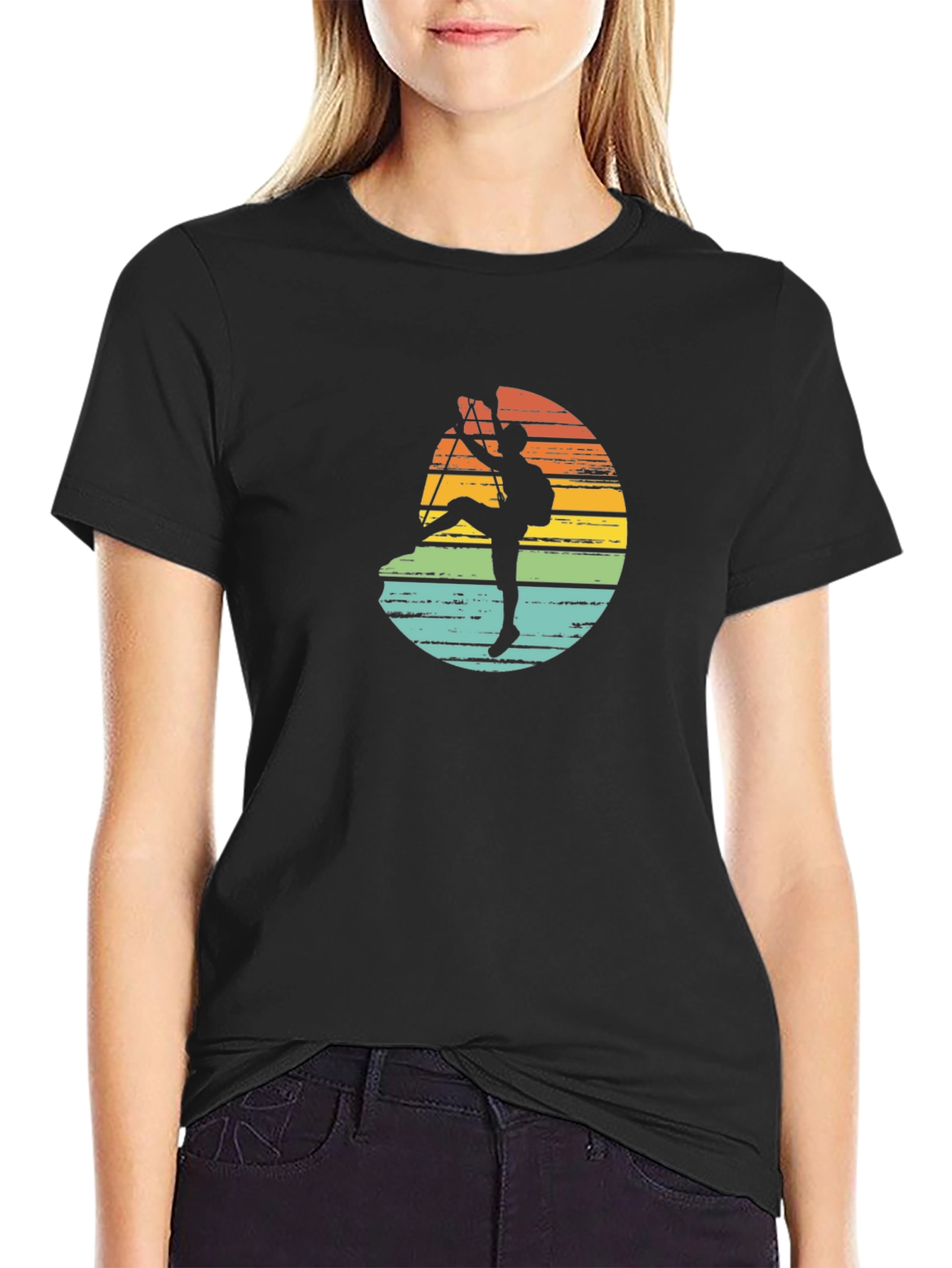 Climbing Sunset T-Shirt - Adventurers Tee