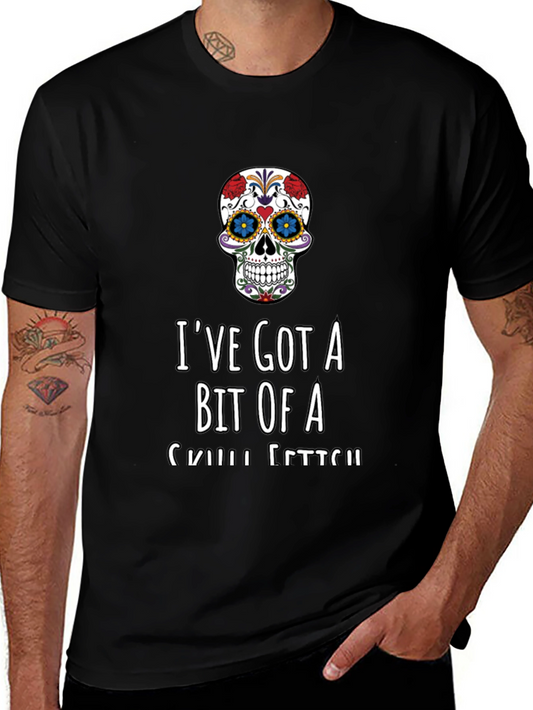 Skull Puns T-Shirt: Ive Got a Bit of a Skull Fetish