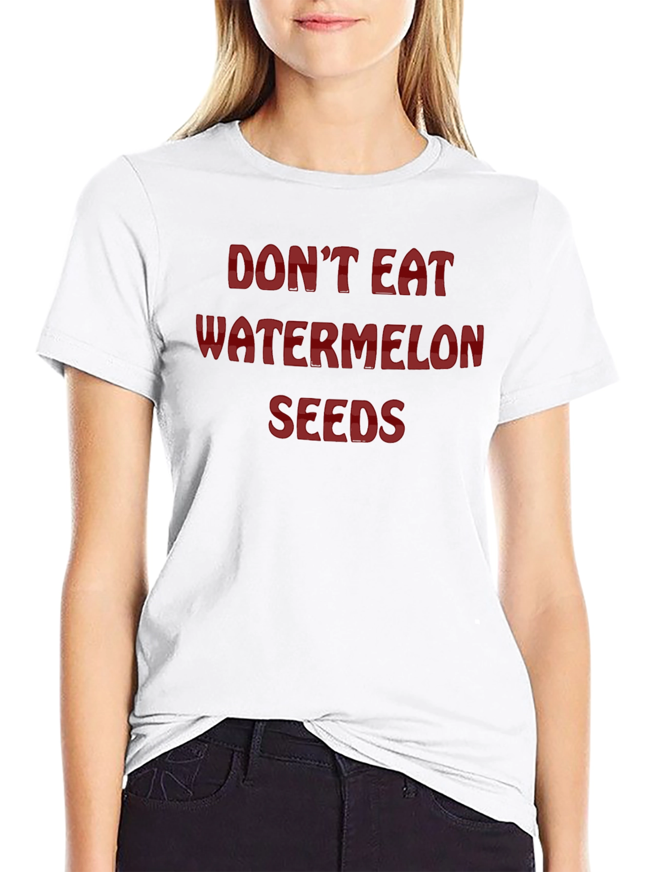 Dont Eat Watermelon Seeds Graphic Tee