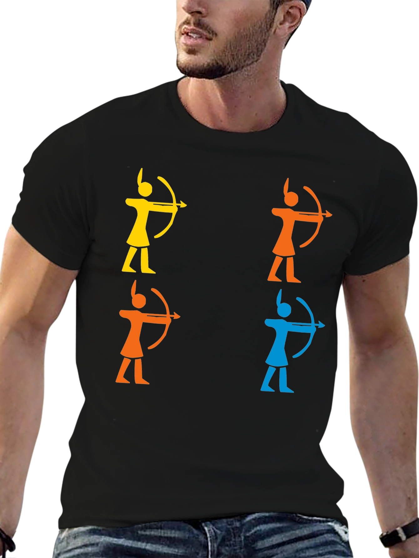 Archer Graphic Tee - Cool Archery Design