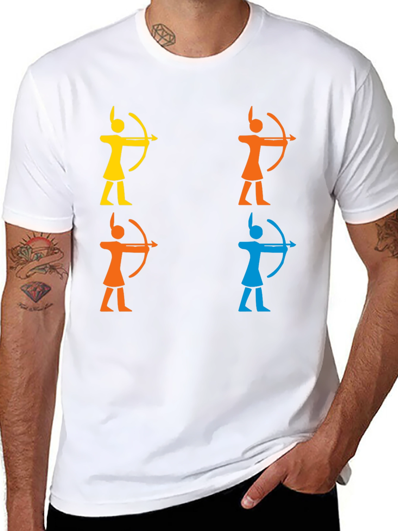 Archer Graphic Tee - Cool Archery Design