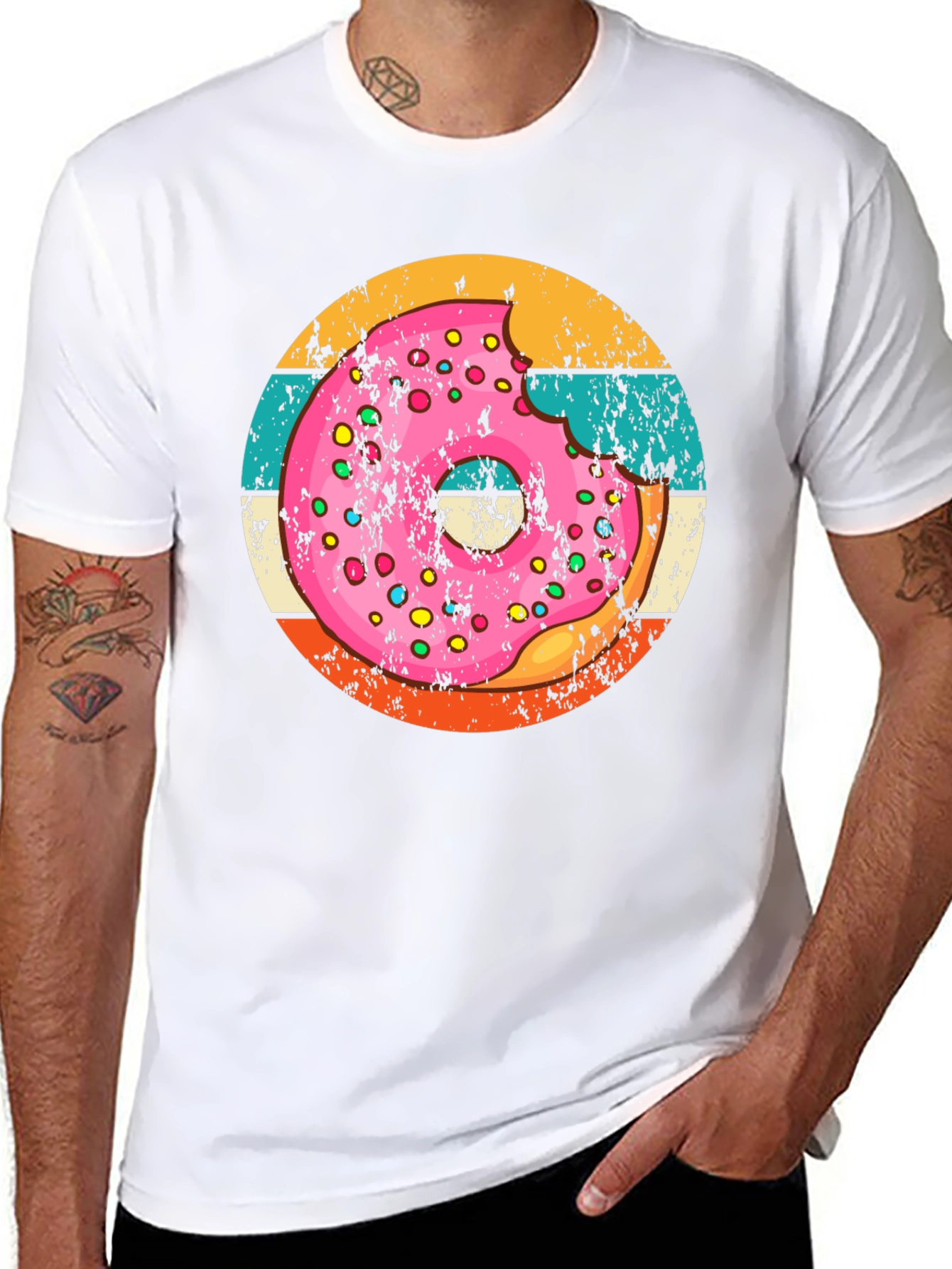 Retro Donut Graphic Tee