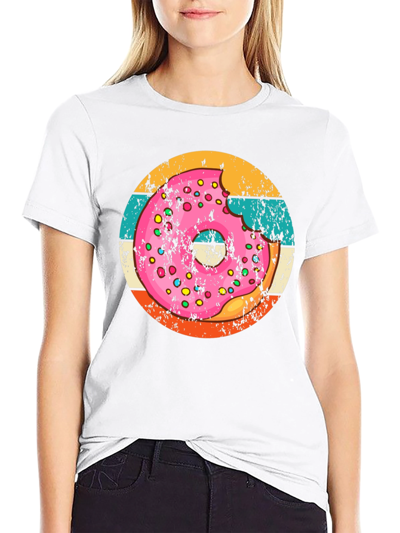 Retro Donut Graphic Tee