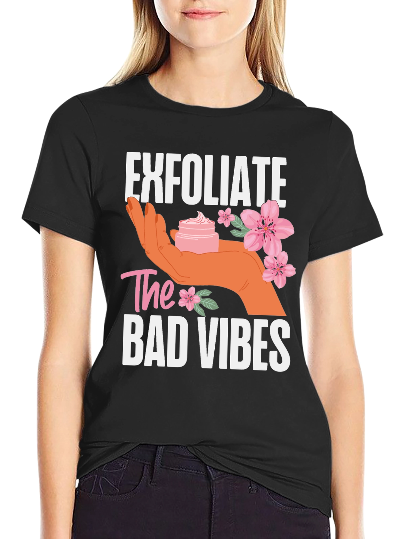 Exfoliate the Bad Vibes Graphic T-Shirt