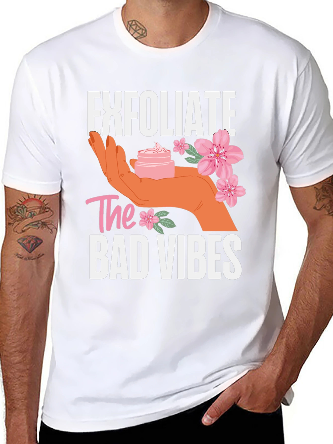 Exfoliate the Bad Vibes Graphic T-Shirt