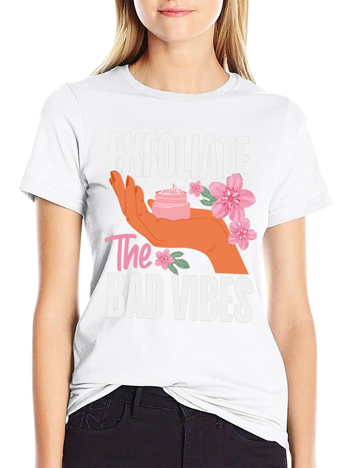 Exfoliate the Bad Vibes Graphic T-Shirt
