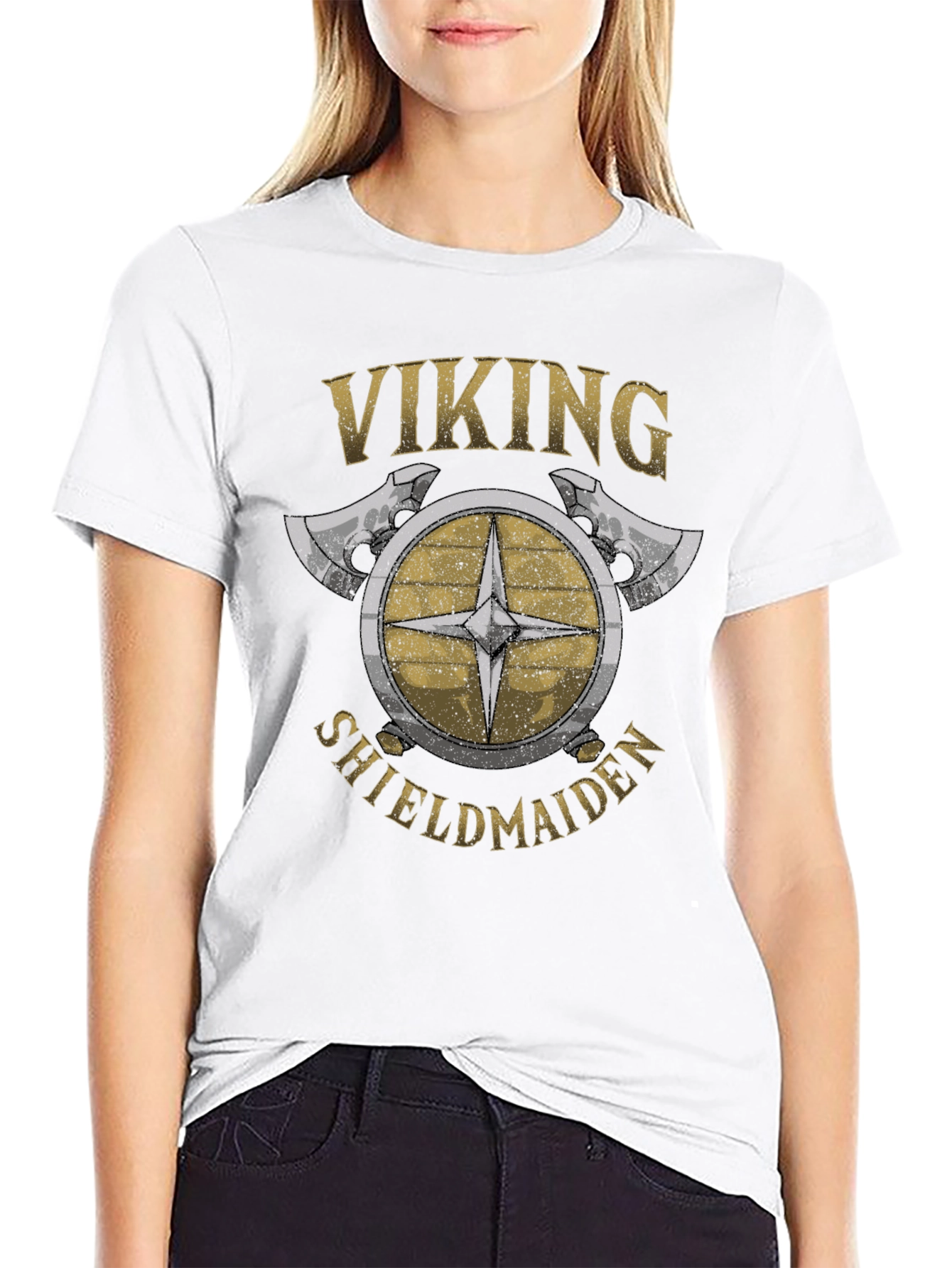 Viking Shieldmaiden Graphic T-Shirt