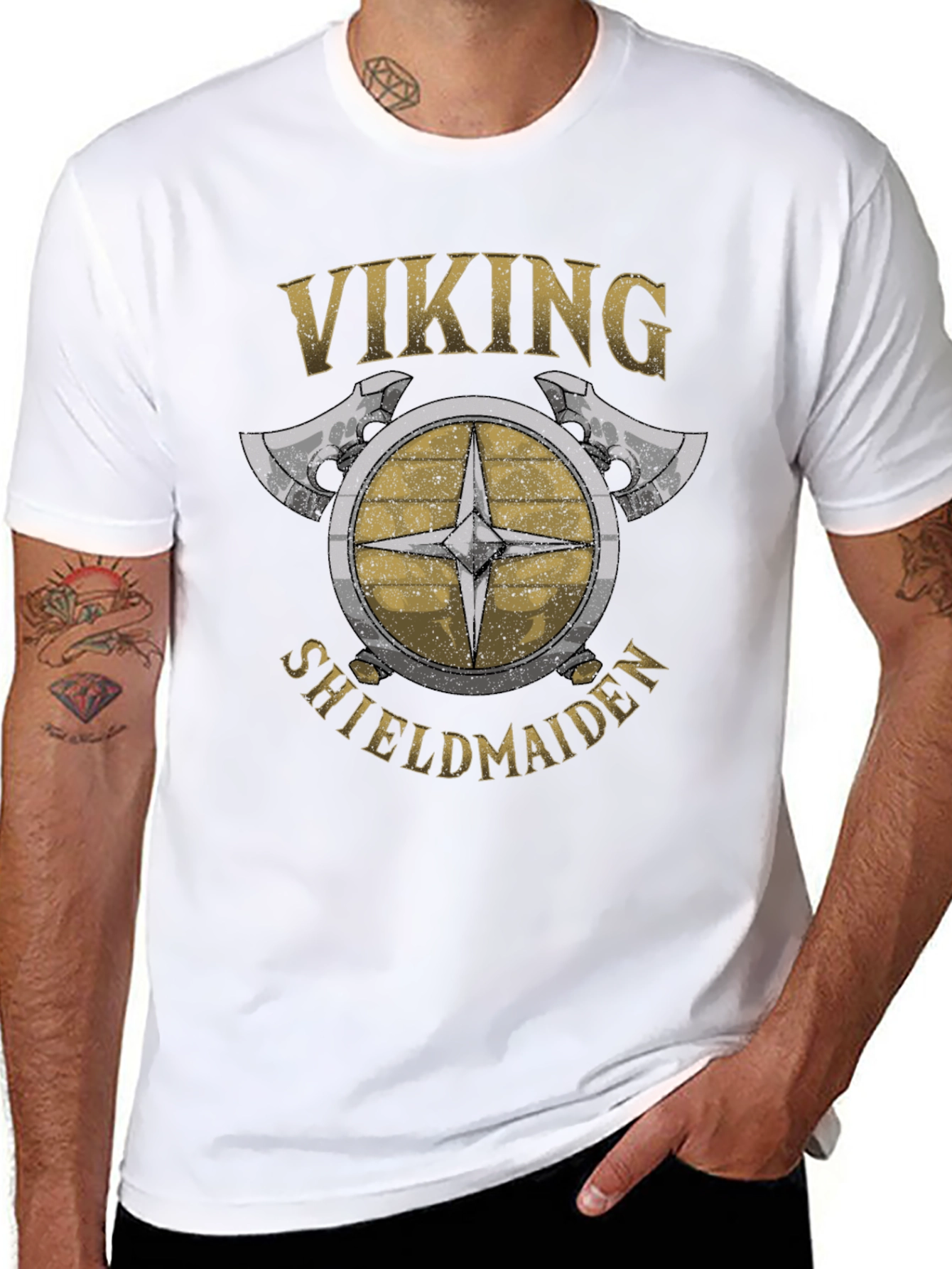 Viking Shieldmaiden Graphic T-Shirt