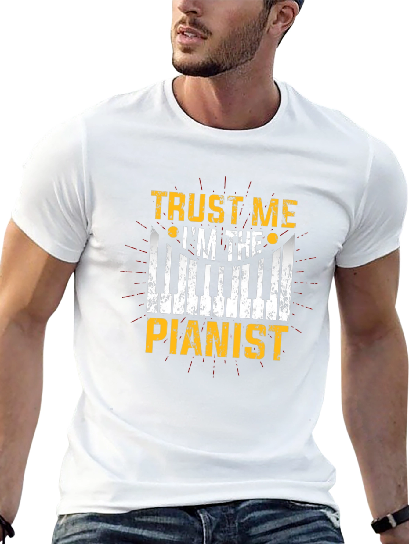 Trust Me Im the Pianist - Graphic T-Shirt