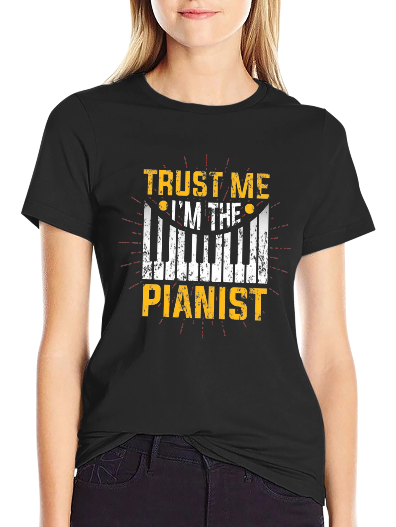 Trust Me Im the Pianist - Graphic T-Shirt