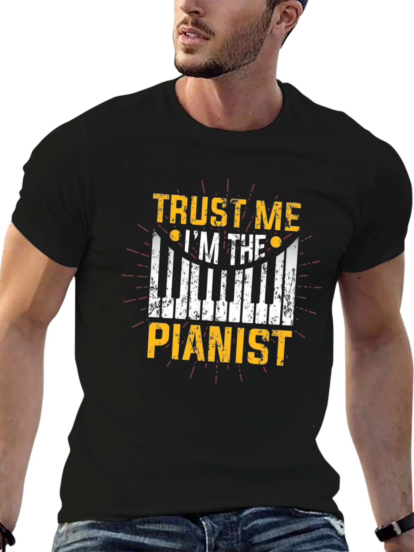 Trust Me Im the Pianist - Graphic T-Shirt