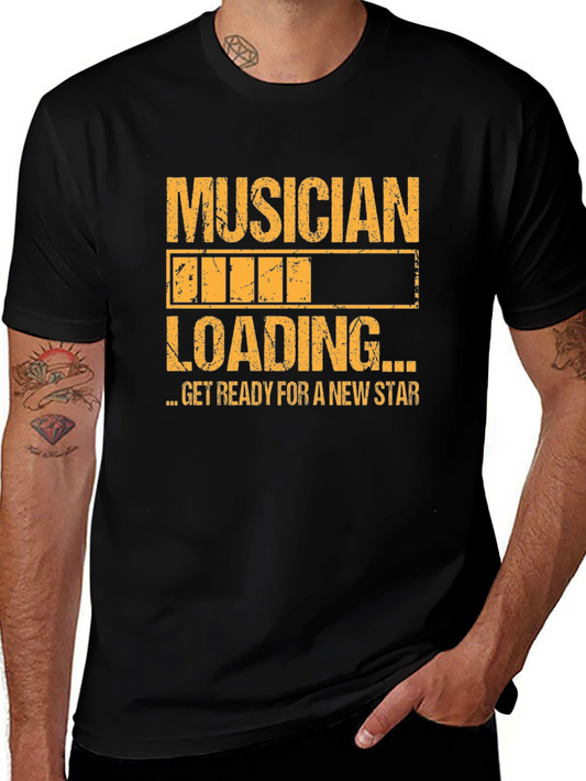 Musician Loading T-Shirt - Funny Music Lover Tee