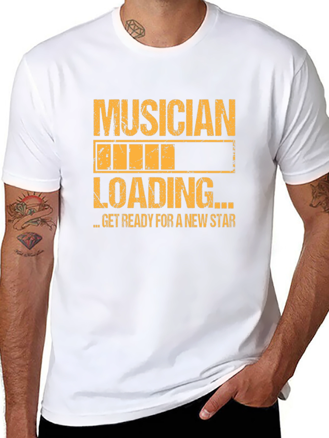 Musician Loading T-Shirt - Funny Music Lover Tee
