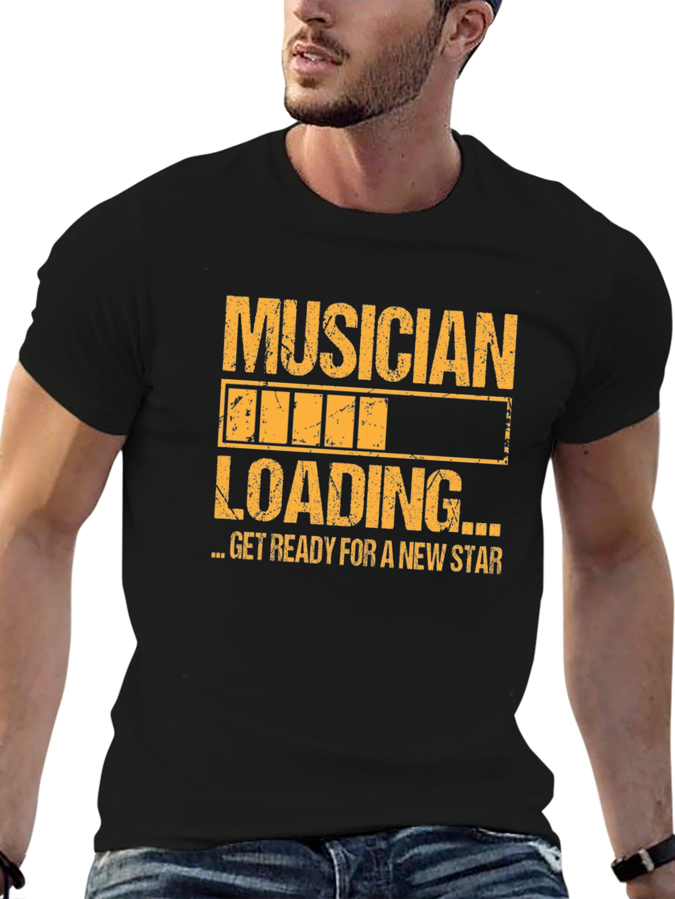 Musician Loading T-Shirt - Funny Music Lover Tee